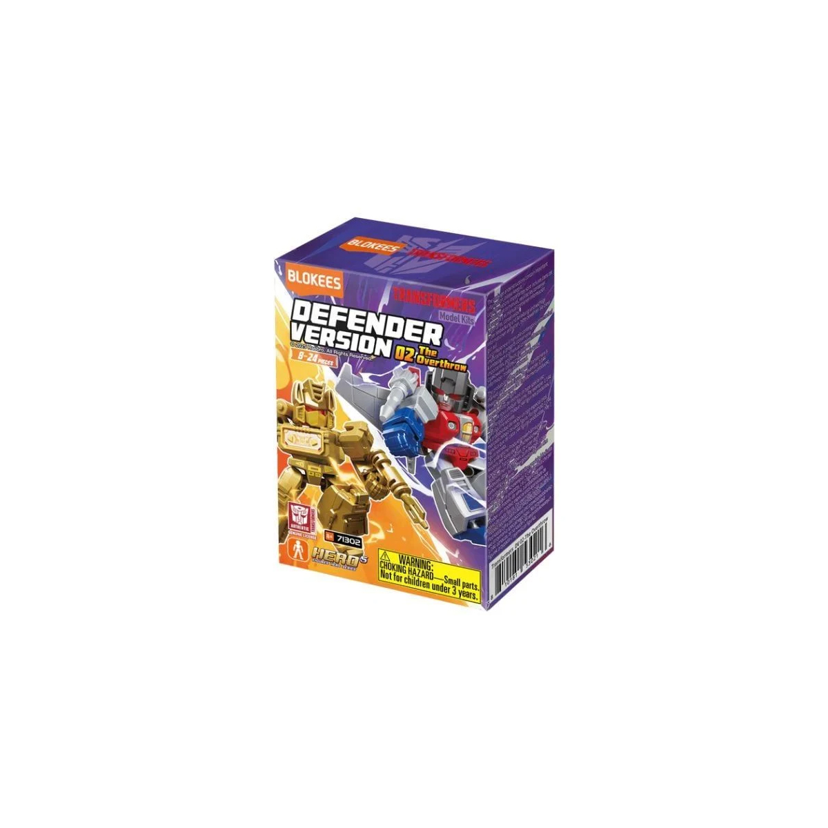 Juegos de edificación Transformers - Blokees Defender Version 02 The Overthrow 12 pieces