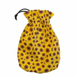  Illustrated Dice Bag - Sunflower