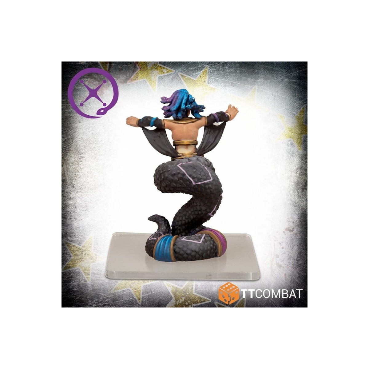 Figuras para juego de miniaturas Rumbleslam - Tomoe Gorgon (FR + ENG)
