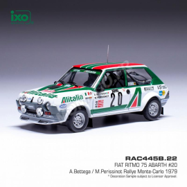 Miniatura FIAT RITMO 75 ABARTH 20 ATTILIO BETTEGA/MAURIZIO PERISSINOT RALLYE MONTE-CARLO 1979