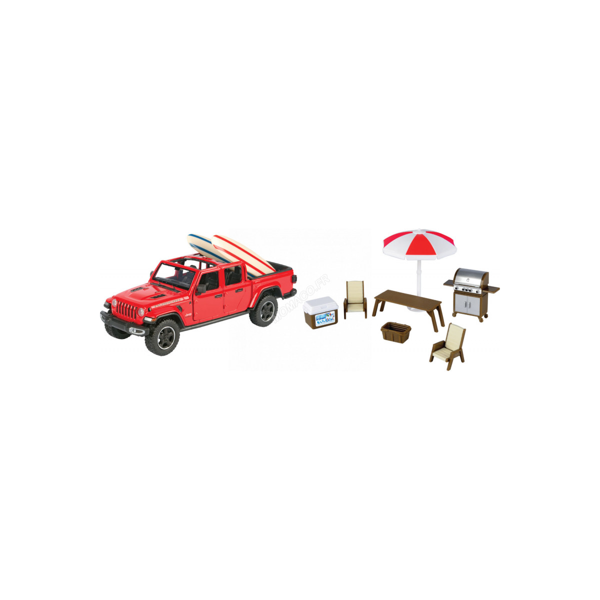 Miniatura 2021 JEEP GLADIATOR RUBICON RED WITH ACCESSORIES