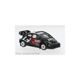Miniatura TOYOTA YARIS RALLY 1 18 TAKAMOTO KATSUTA/AARON JOHNSTON RALLY SAFARI KENYA 2024