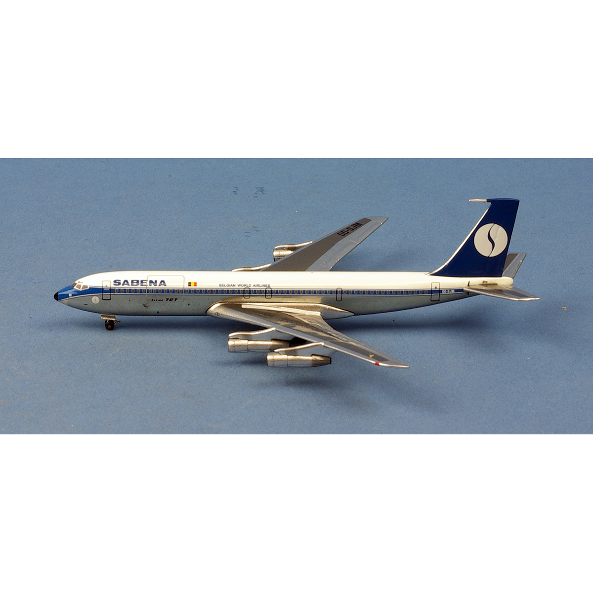 Miniatura Sabena Boeing 707-320C OO-SJM