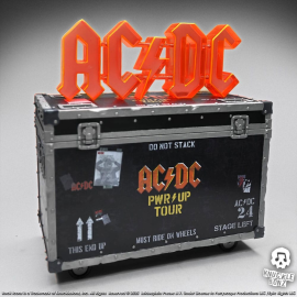 Figurita AC/DC - Rock Ikonz On Tour PWR UP Tour Road Case statuette