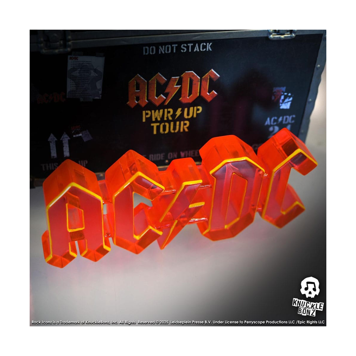Figuras AC/DC - Rock Ikonz On Tour PWR UP Tour Road Case statuette