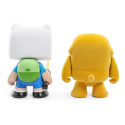 Figuras Adventure Time pack 2 mini figures Finn & Jake Flocked 7 cm