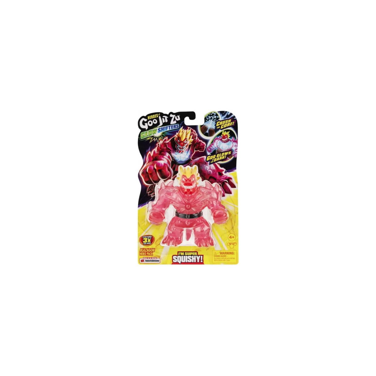 Figurita Moose - Heroes of Goo Jit Zu Glow Shifters Blazgon Figurita Moose - Heroes of Goo Jit Zu Glow Shifters Blazgon