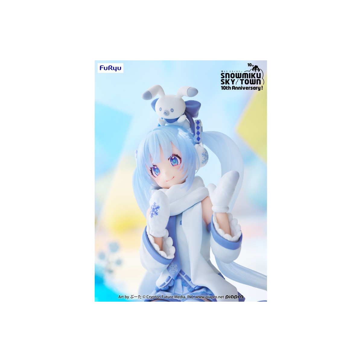 Figuras Hatsune Miku - Rabbit Yukine Snow Sky Town Version Figure (Noodle Stopper)