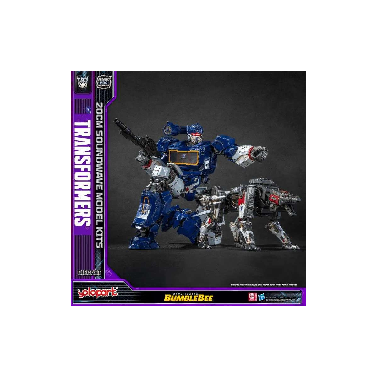 Transformers Bumblebee Amk Pro Series Soundwave Model Kit