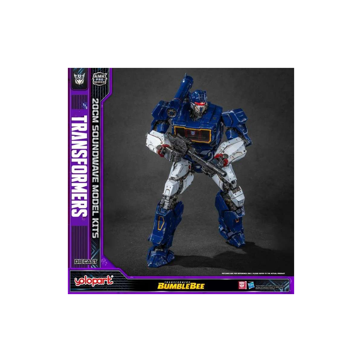 CO-107782 Transformers Bumblebee Amk Pro Series Soundwave Model Kit