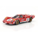 Miniatura FERRARI 512S LONG TAIL 8 MERZARIO/RGAZZONI 24H DU MANS 1970