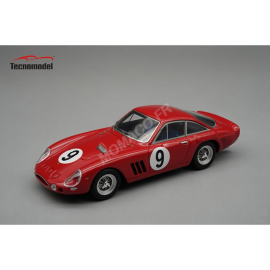 Miniatura FERRARI 330 LMB 9 PIERRE NOBLET/JEAN GUICHET 24H OF LE MANS 1963