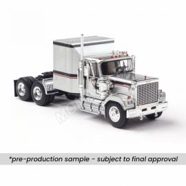 1980 GMC GENERAL SILVER WITH BLACK AND RED STRIPES (IXO-U64TR004)