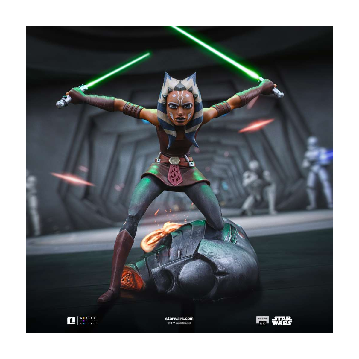 Figurita Star Wars: Clone Wars - Ahsoka Tano 1/10 Statue