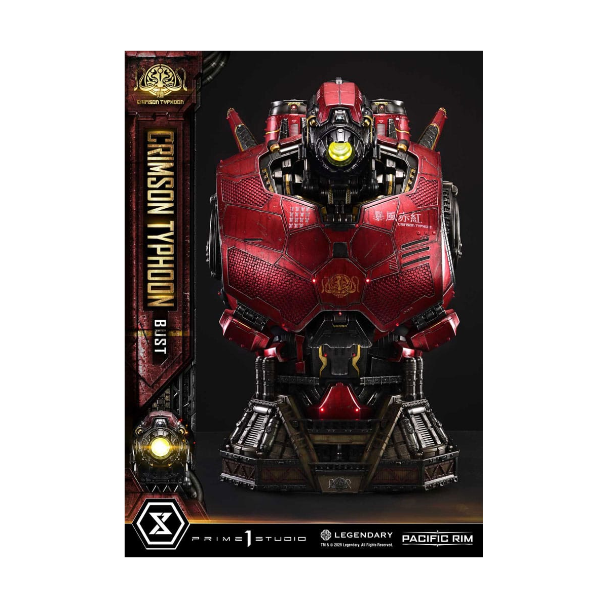  Pacific Rim - bust 1/1 Crimson Typhoon Deluxe Version 103 cm
