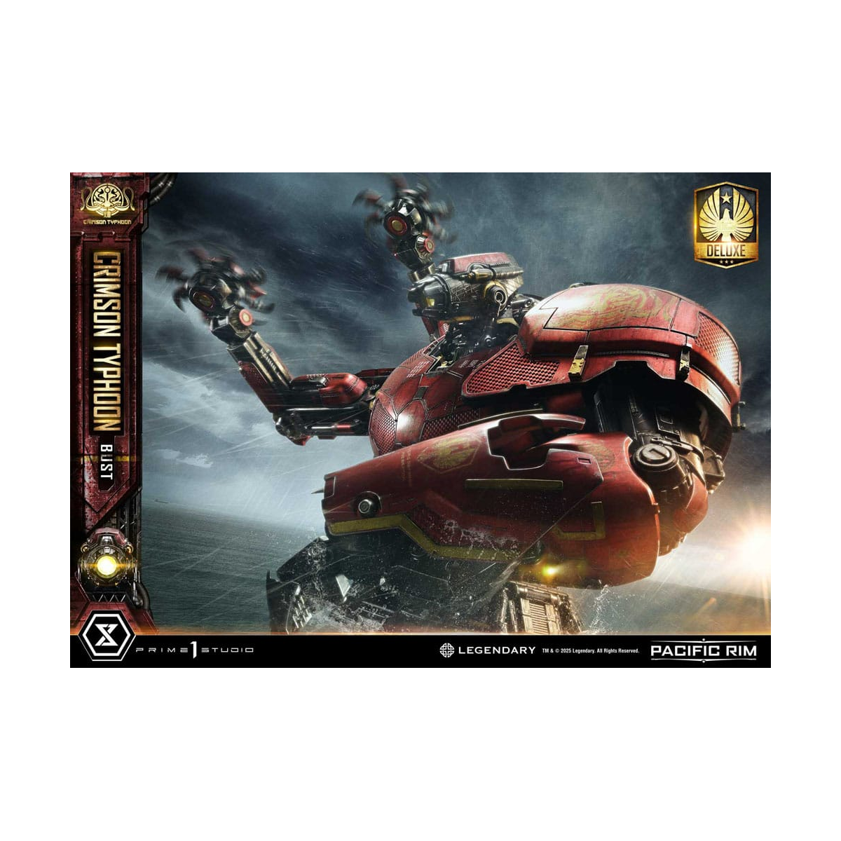 Prime 1 Studio Pacific Rim - bust 1/1 Crimson Typhoon Deluxe Version 103 cm