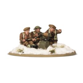 Juego de figura British & Canadian Infantry (Winter) MMG Team