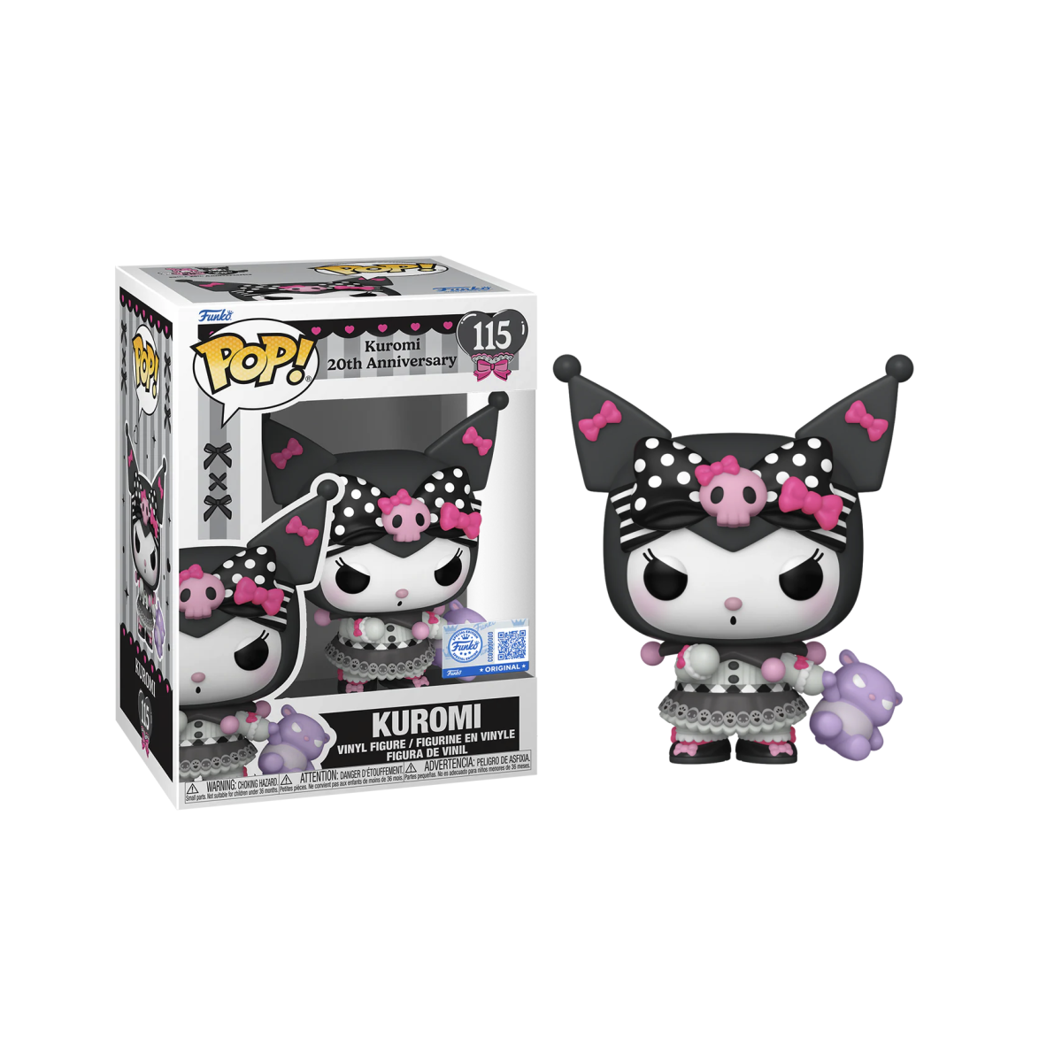  KUROMI - POP Sanrio No. 115 - Kuromi With Toy