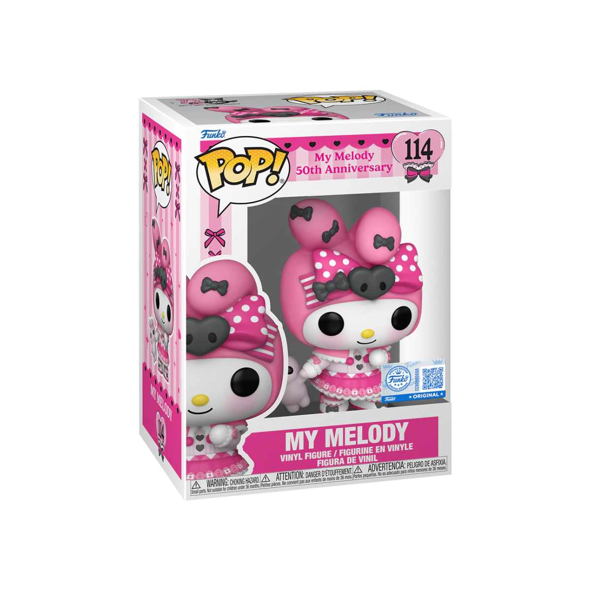 Figuras Pop MY MELODY - POP Sanrio N° 114 - My Melody With Toy