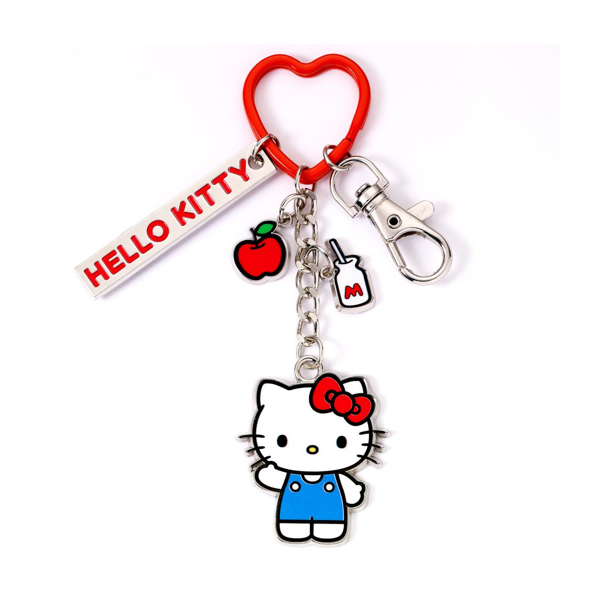  HELLO KITTY - Apple - Keychain with Charms