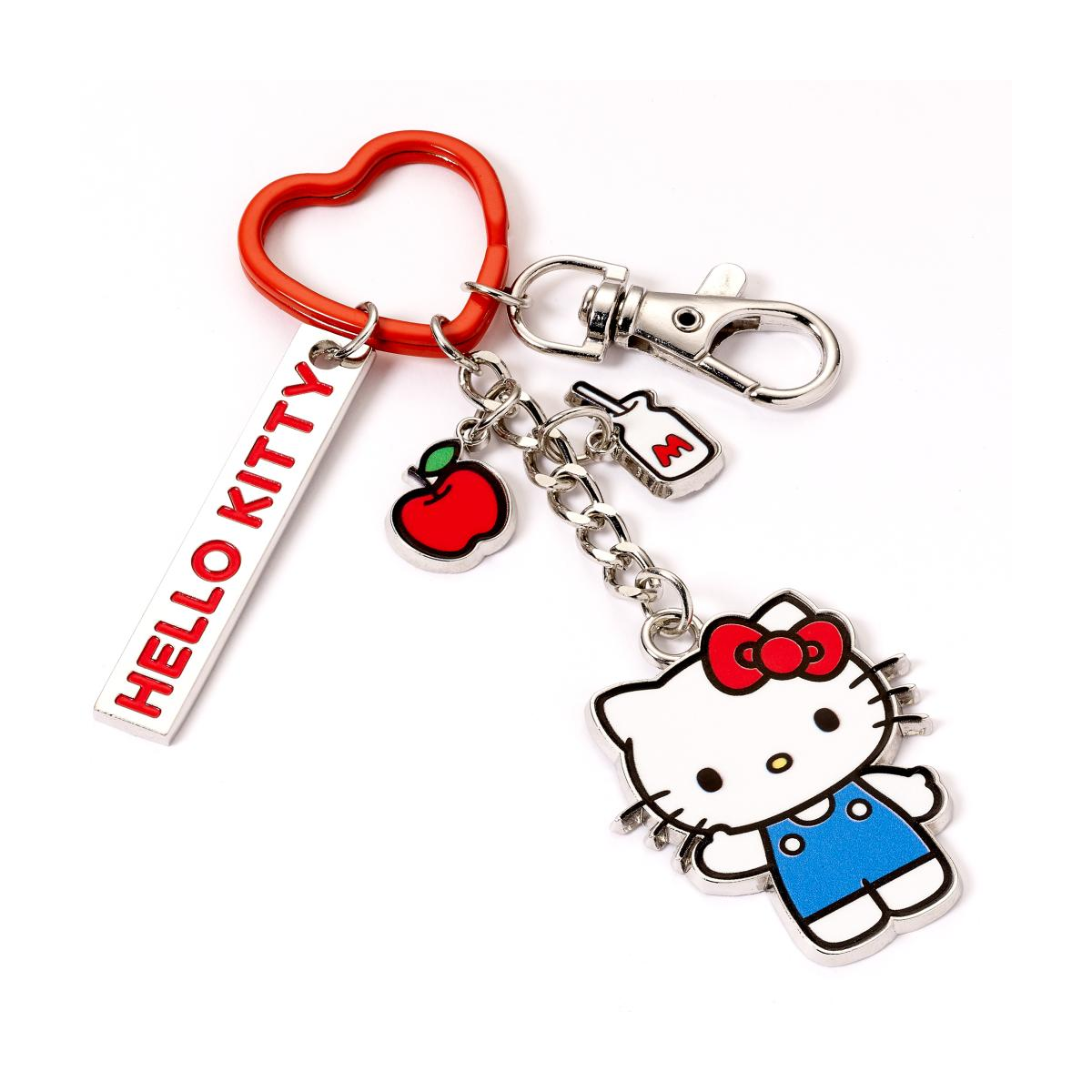Llavero HELLO KITTY - Apple - Keychain with Charms