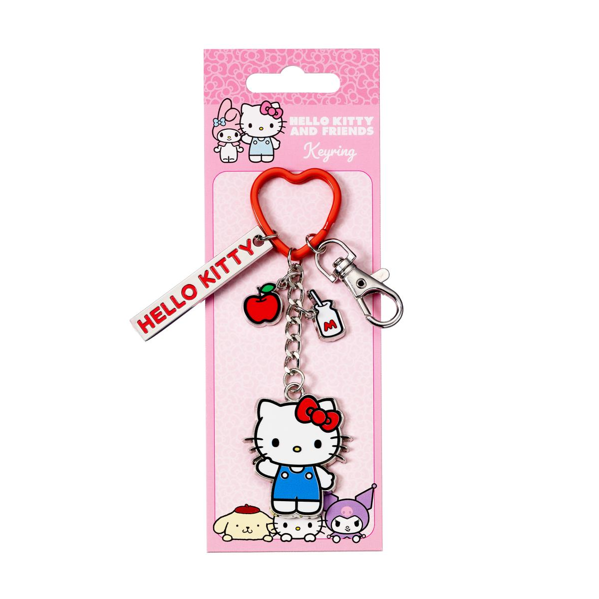 The Carat Shop HELLO KITTY - Apple - Keychain with Charms