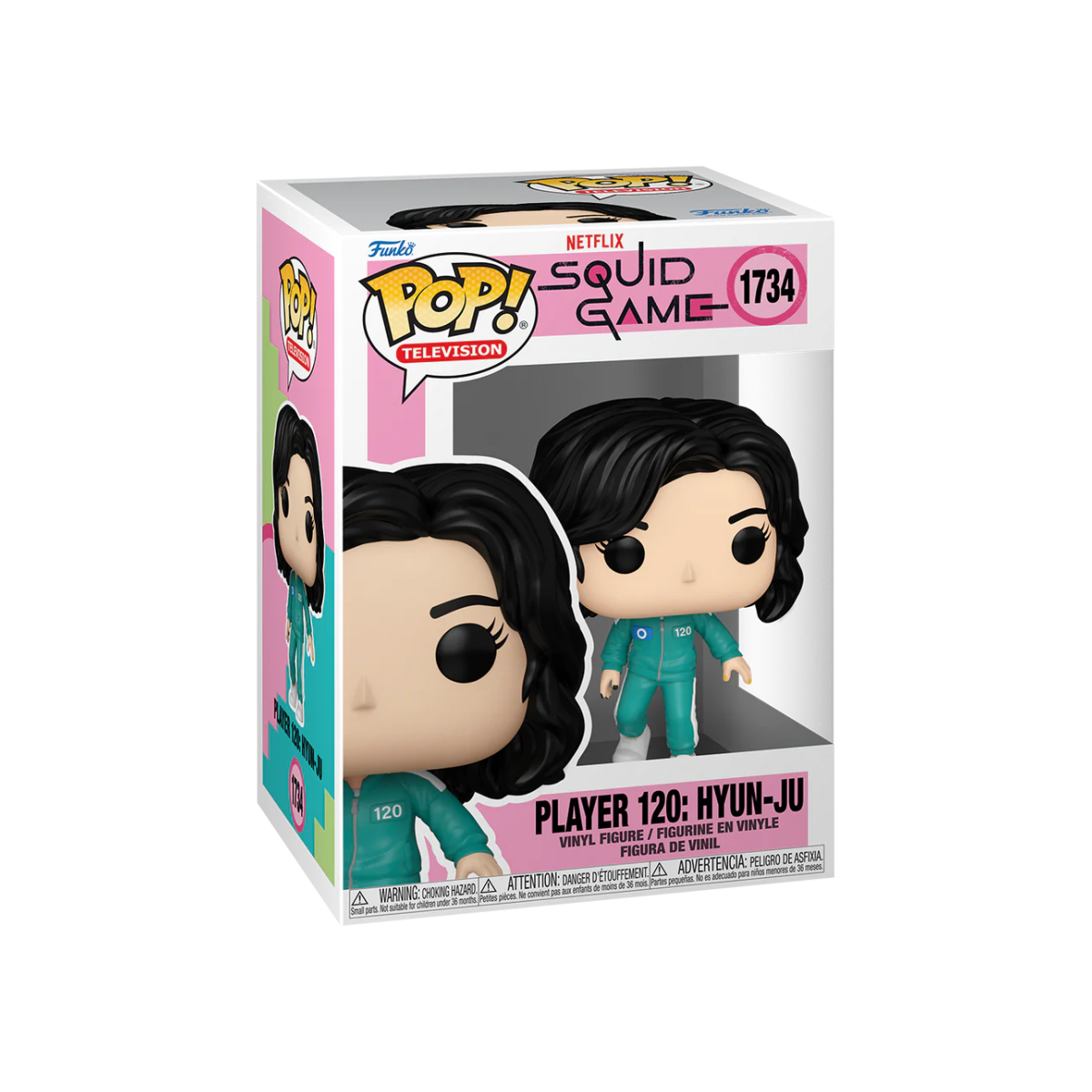 Figuras Pop SQUID GAME - POP Television N° 1734 - Player 120 Hyun-Ju