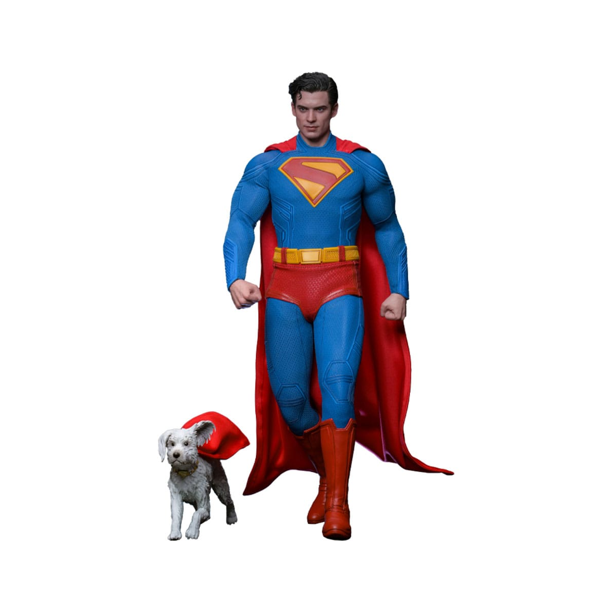  Superman (2025) Movie Masterpiece 1/6 Superman & Krypto figure 33 cm