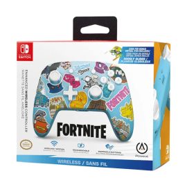  Switch Enhanced Wireless Controller - Fortnite Sticker Mania