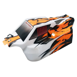  Electric car part Orange-white-black bodywork Gunner 4S
