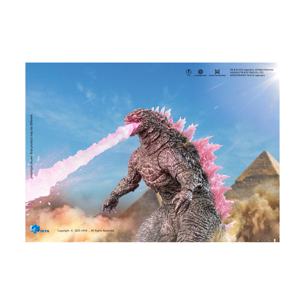 HIYAEBG0439 Godzilla x Kong The New Empire - Exquisite Basic Heat Ray Godzilla Evolved Ver. 18cm