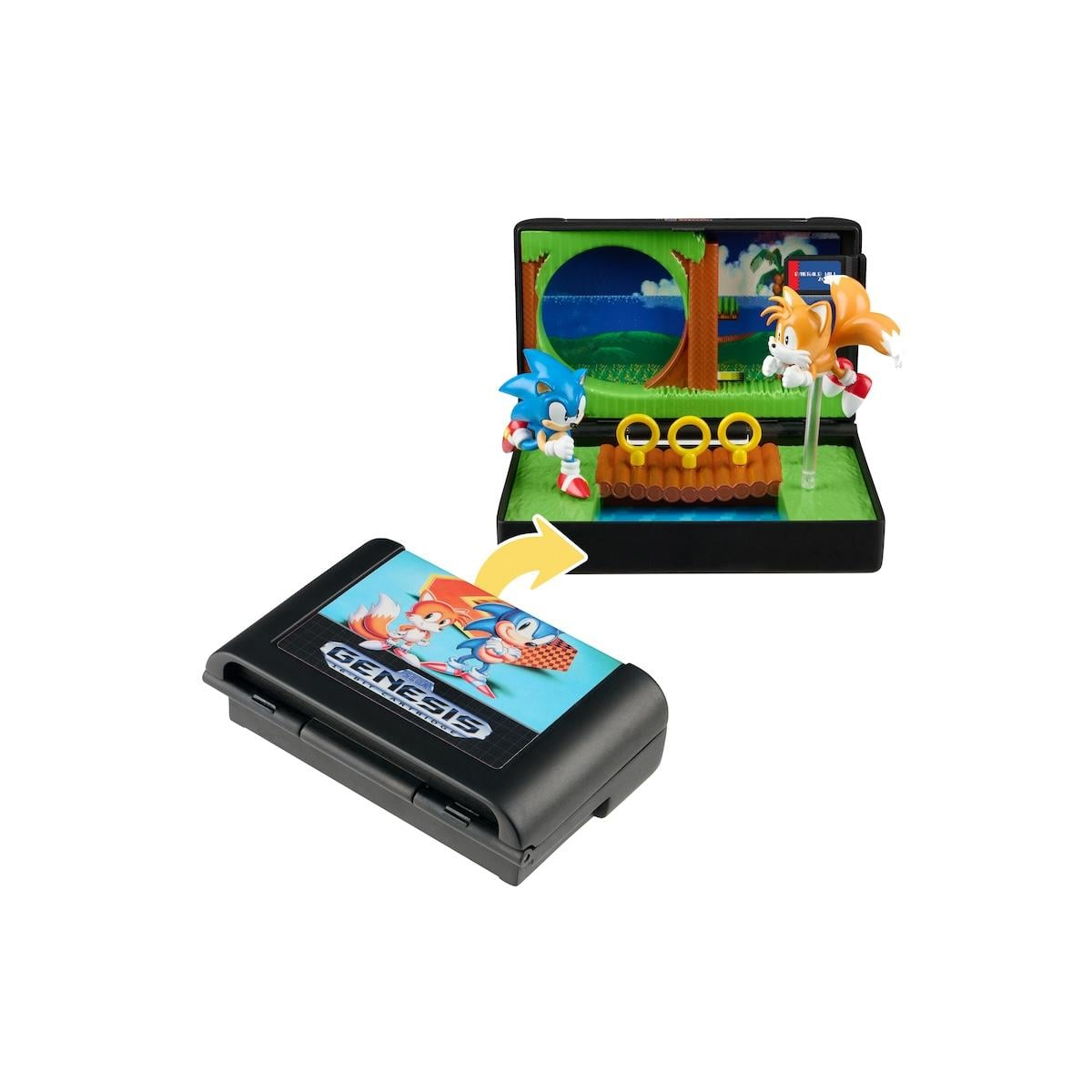  CONSOLE HEROES - Mega Drive Sonic 2 - Statuette 7cm