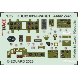 Calcomanía A6M2 Zero SPACE TAMIYA