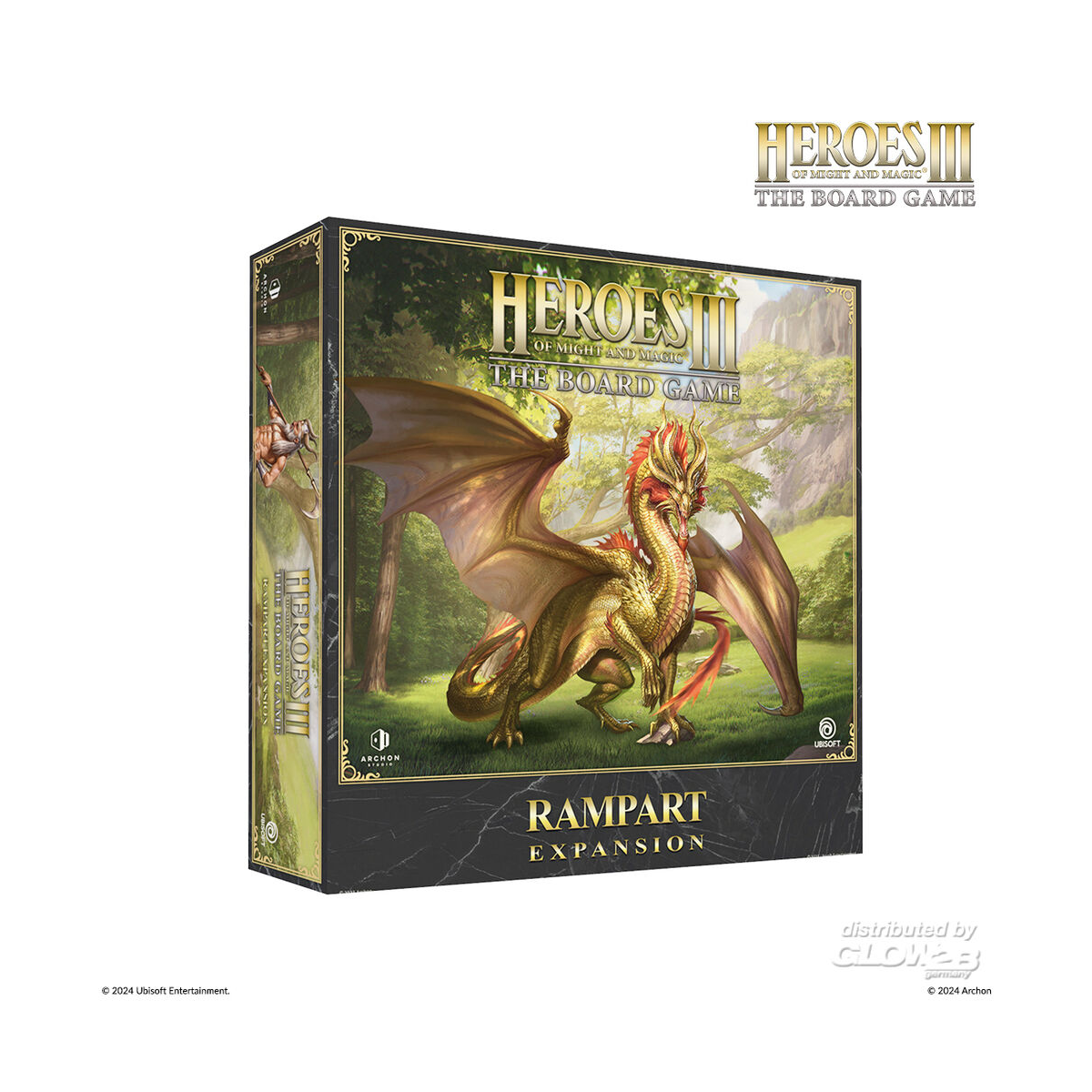  Heroes of Might and Magic III: The Board Game Rampart Expansion (DE)