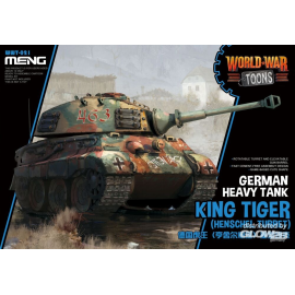 Maqueta German Heavy Tank King Tiger (Henschel Turret) (CARTOON MODEL)