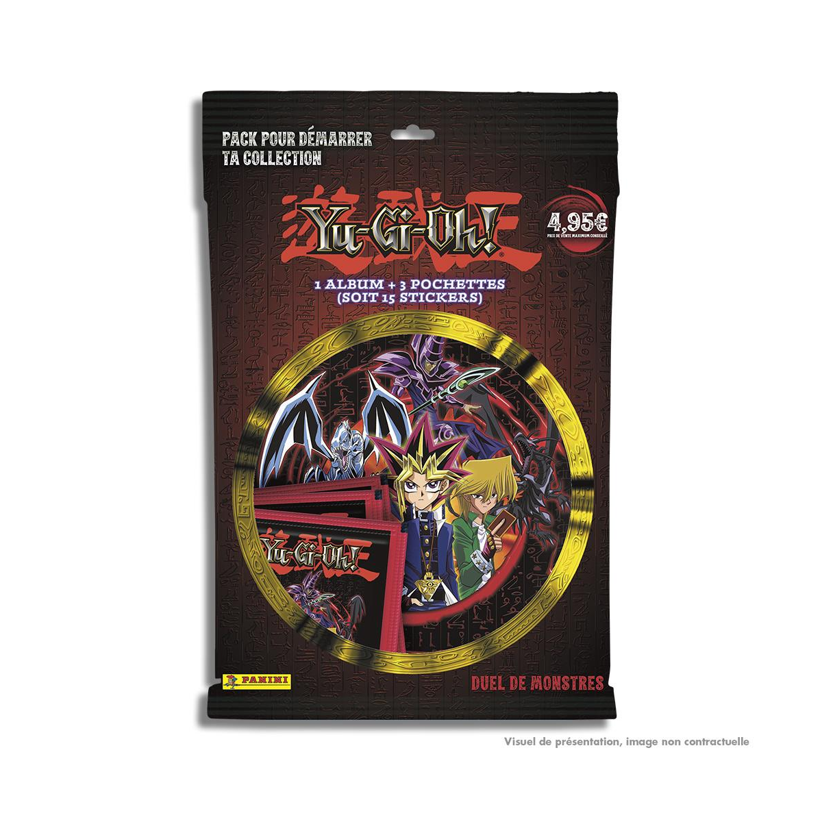  YU-GI-OH! - Panini Starter Pack (1 album + 3 packets) - FR