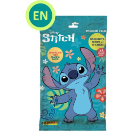  STITCH - Panini Trading cards (1 collar + 2 pockets + 1 Lim. Ed.) - ENG