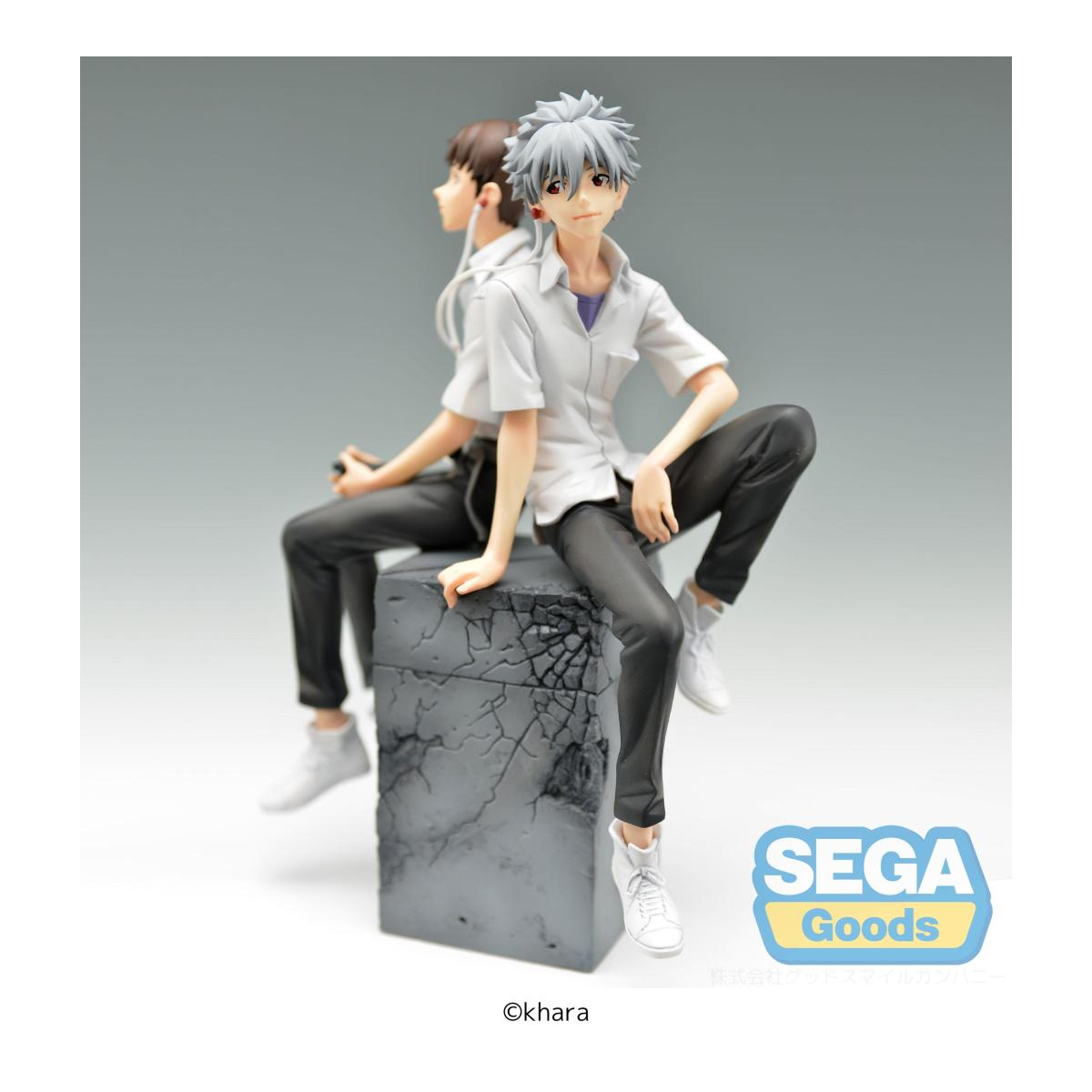  EVANGELION - Shinji & Kaworu "Kaworu Version" - Fig. Vignetteum 17cm