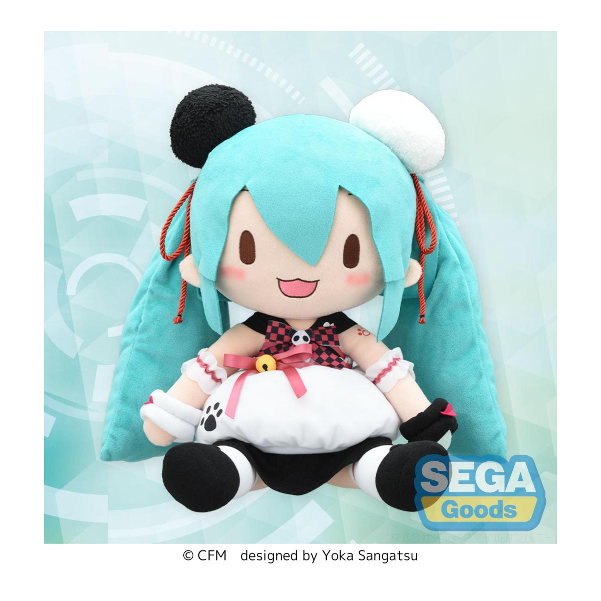 HATSUNE MIKU - Hatsune Miku Panda Bun - Plush 40cm