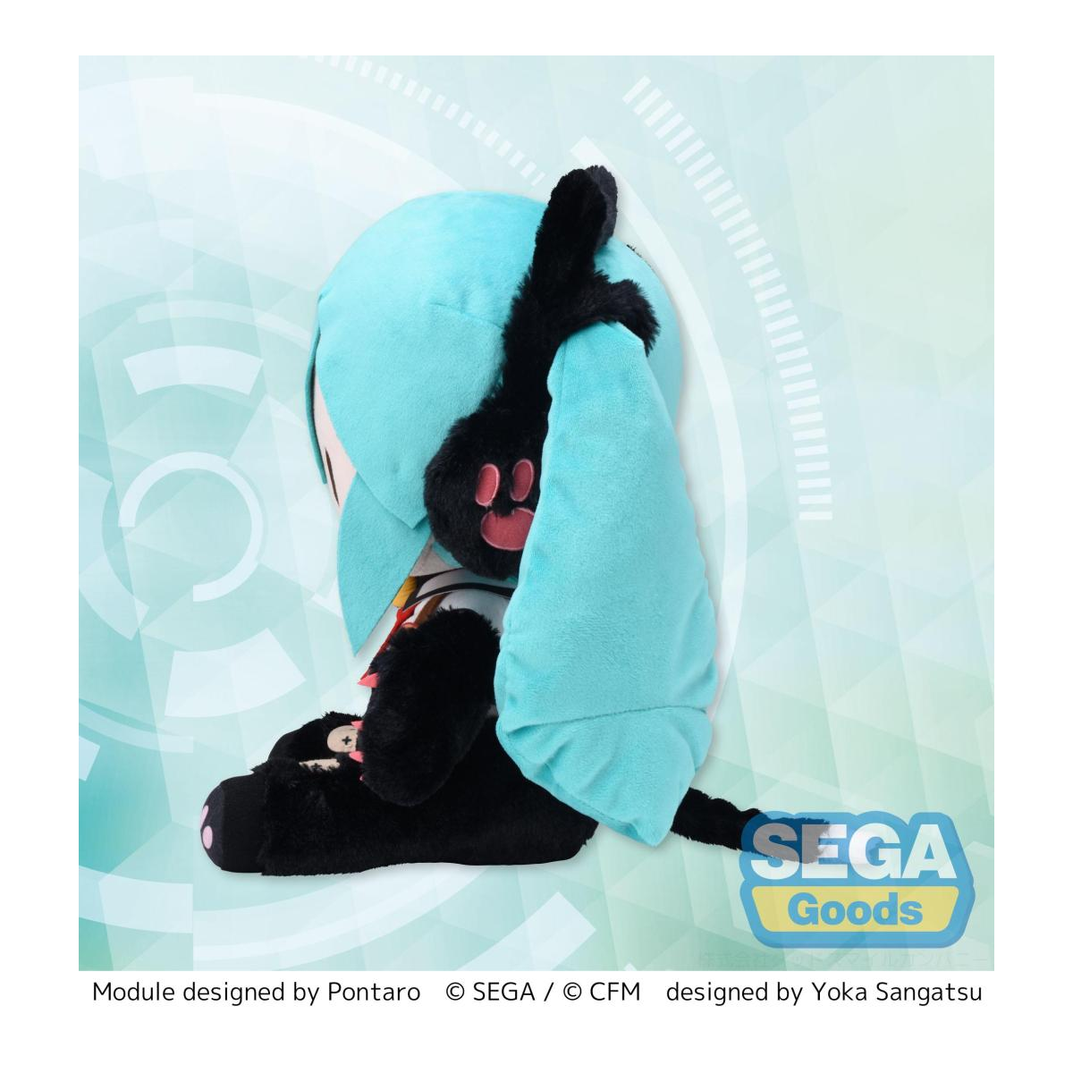HATSUNE MIKU - Miku Kitty Cat - Plush 30cm