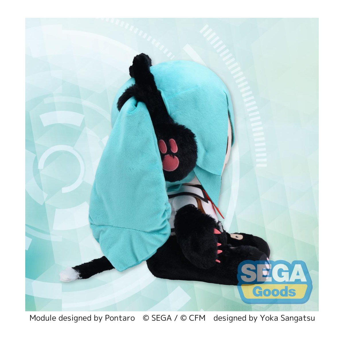 HATSUNE MIKU - Miku Kitty Cat - Plush 30cm