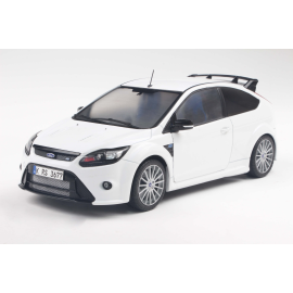  FORD FOCUS RS MK2 PACK RS PLUS FROZEN WHITE 2009 1/18