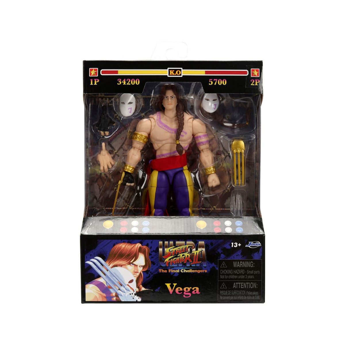 Jada Toys Ultra Street Fighter II: The Final Challengers - 1/12 Vega action figure 15 cm