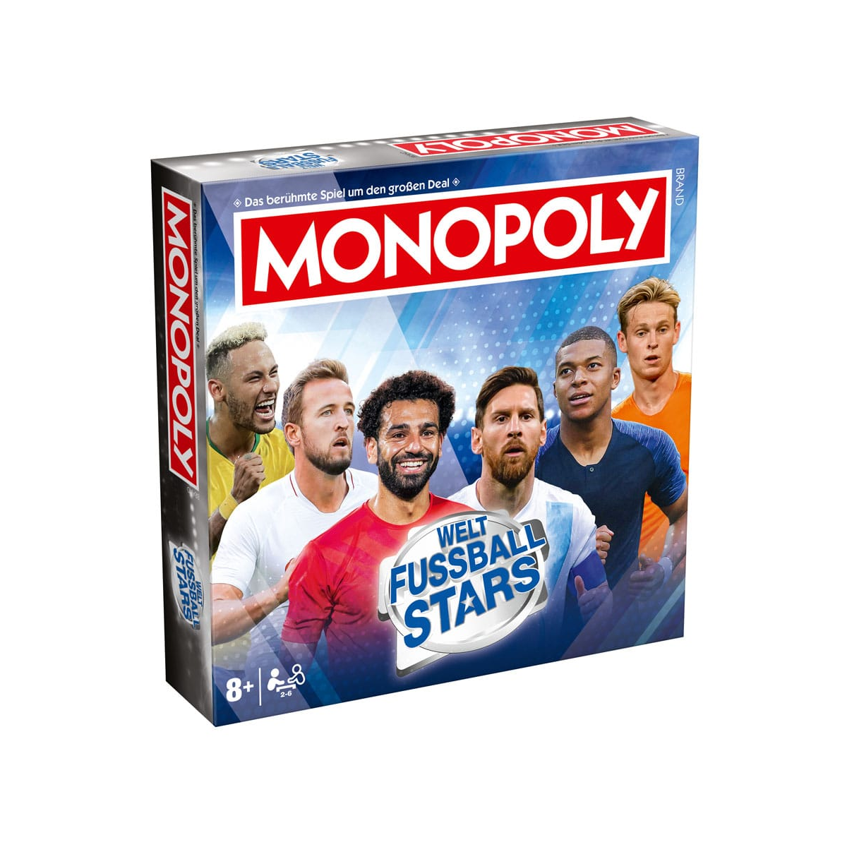 WIM05526-GER-6 Monopoly - World Football Stars board game *GERMAN*
