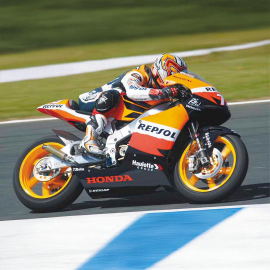  Plastic model of Repsol Honda RS250RW "2007 WGP250" motorcycle 1:12