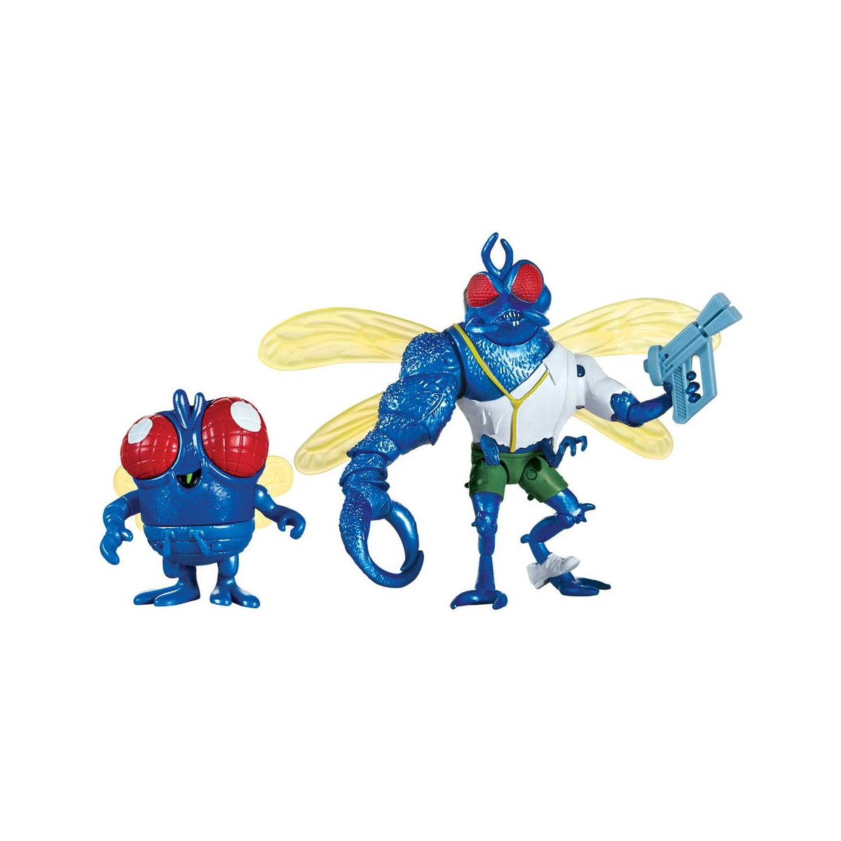  Ninja Turtles: Teenage Years - Super Fly & Toddler Super Fly figures 11 cm