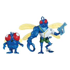 Ninja Turtles: Teenage Years - Super Fly & Toddler Super Fly figures 11 cm
