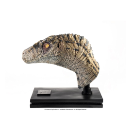  Jurassic Park 3 - Female Velociraptor White Queen bust 75 cm