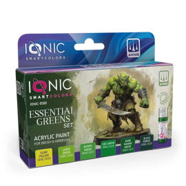  Ionic - Essential Greens Paint Set