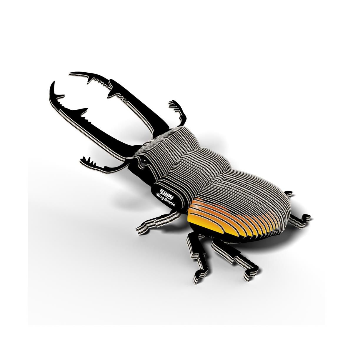 DA-5314114 Eugy 3D Model: FOREST ANIMAL / BEETLE LUCANIDAE 12.8x8.7x5.2cm
